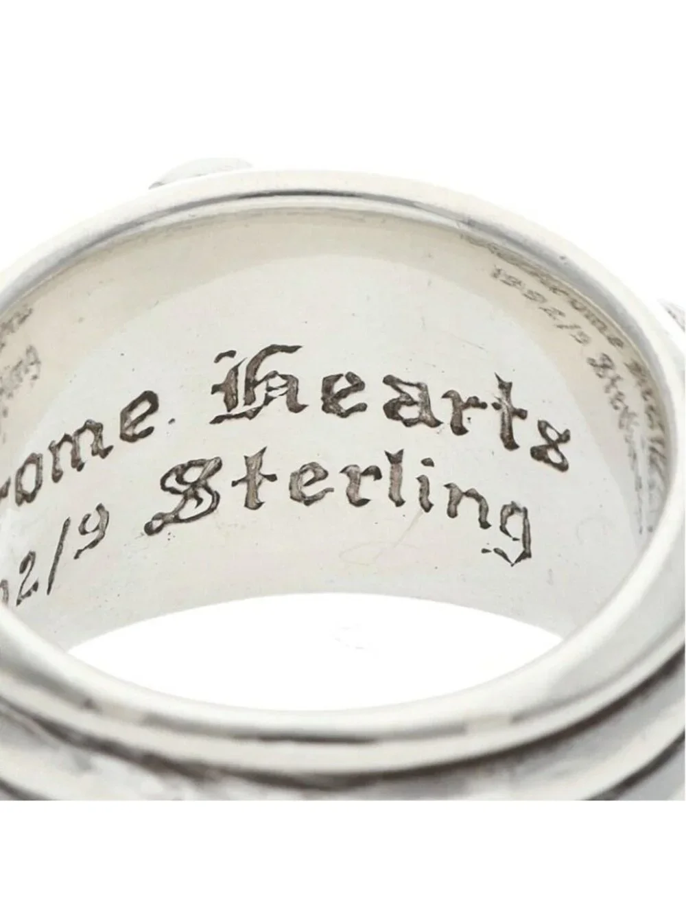 Chrome Hearts Dagger Silver Ring